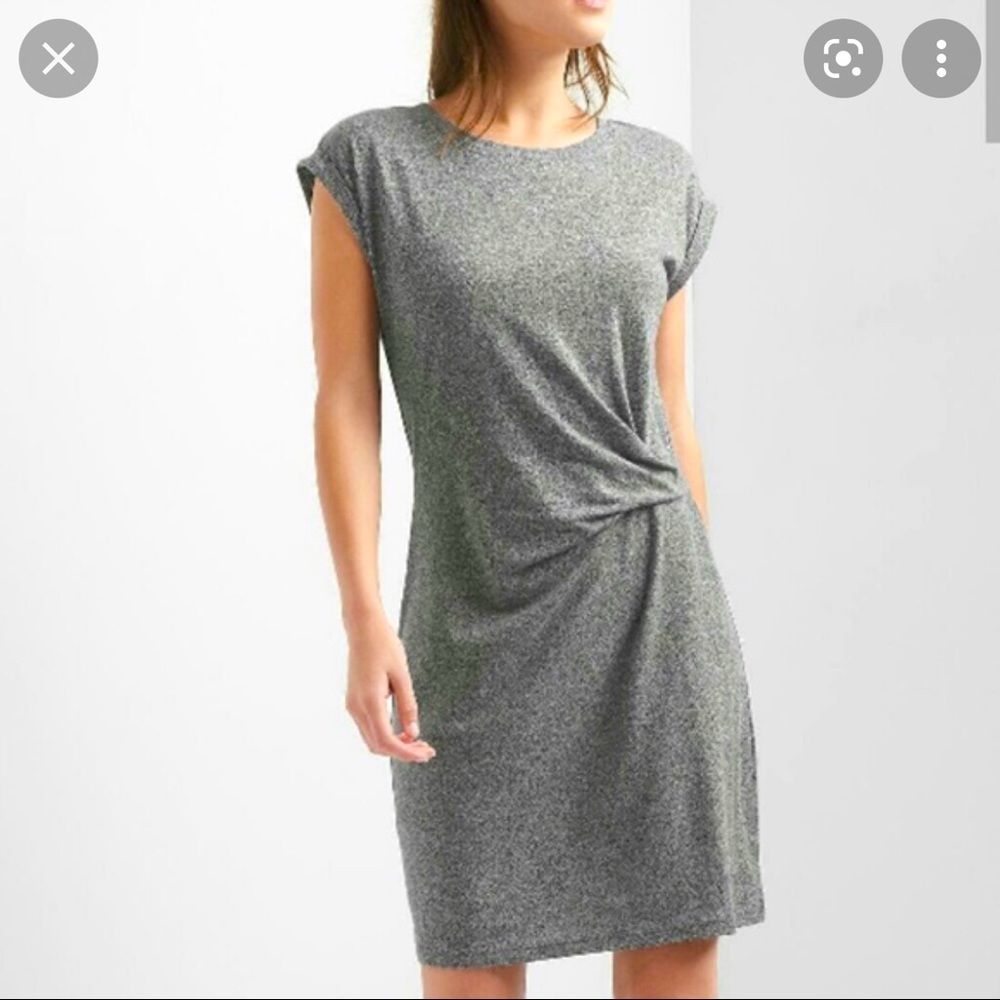 NWT Gap gathered waist t-shirt dress Large Tall